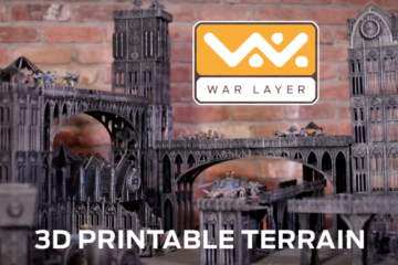 WarLayer Kickstarter 3D Printable TTG Terrain.