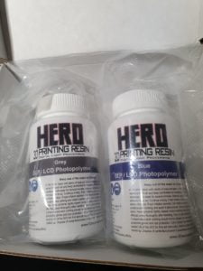 hero resin bottles