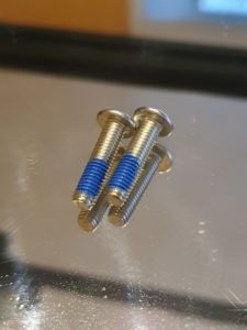 Nylon patched bolts