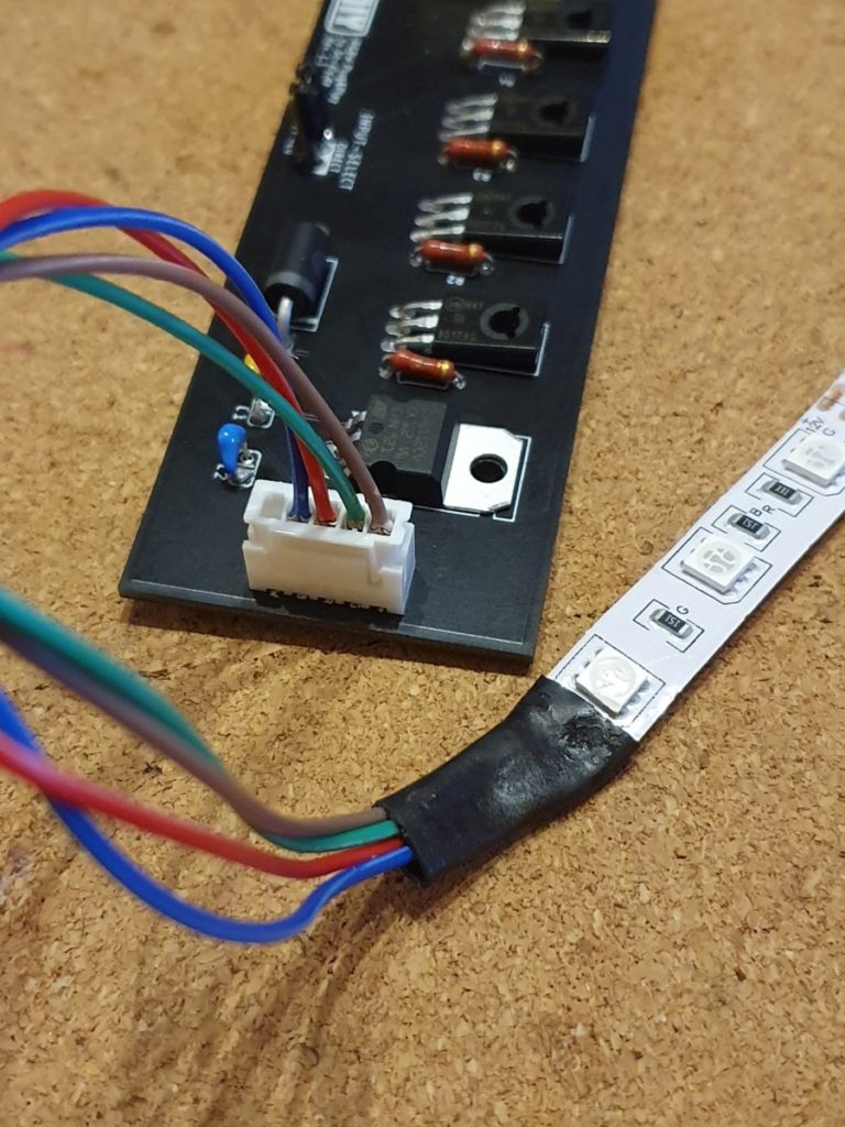 RGBW Lighting Kit LED wiring