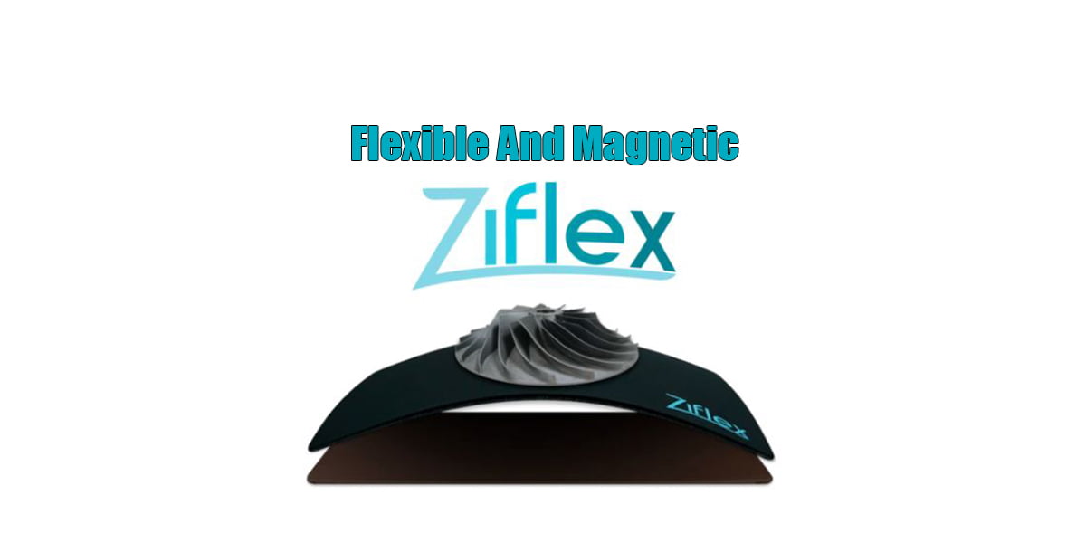 Zimple Ziflex Low Temp Upper Build Plate Magnetic Flexible for 3D Printing 