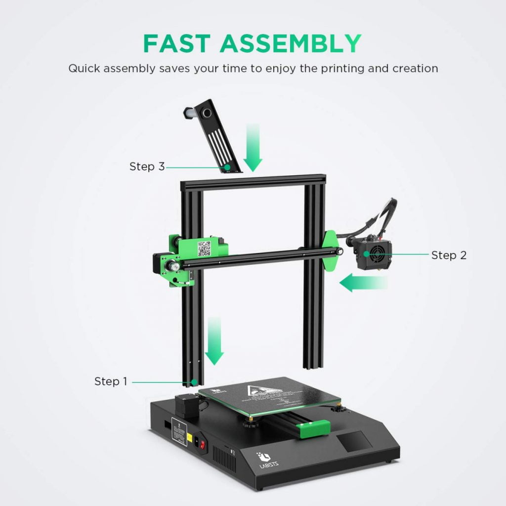 Labists 3D Printer assembly