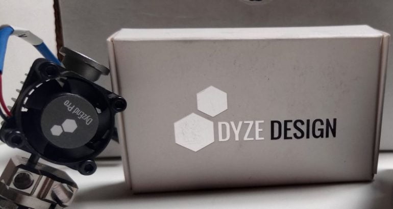 dyze hotend and extruder