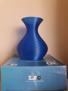 Blue Diamond Vase