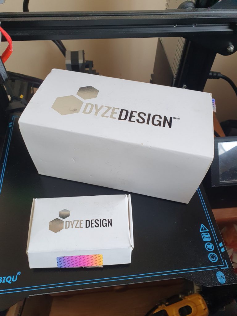 DyzeXtruder Pro & Dyzend Pro packaging