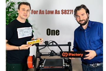 iFactory One 4-in-1 Conveyor Belt 3D Printer Kickstarter