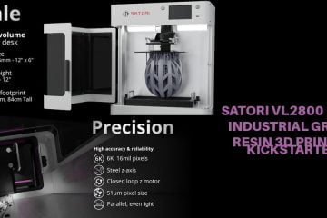 Satori VL2800 Huge Industrial Grade Resin 3D Printer Kickstarter