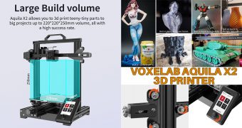 Voxelab Aquila X2 3D Printer – Review The Specifications