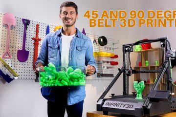 The Deformable 3D Belt Printer from Infinity3D 45 And 90 Degree