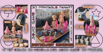 Squid Game 3D Printables – 10 Top Quality Projects For Some Won