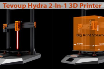 TevoUp Hydra 2-in-1 Laser Engraver Cutter FDM 3D Printer Review
