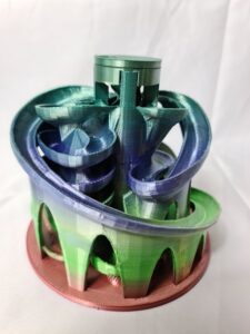 3D Printed Marble Machine