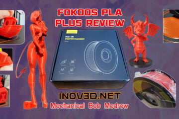 Fokoos PLA Plus Red Filament Review and Shiny 3D Prints