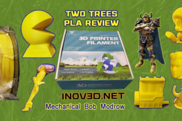 Two Trees Yellow PLA Filament Review And Finishing