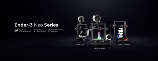 Ender-3 Neo series with Bowden extruders