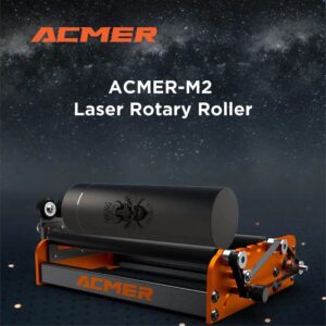 Acmer M2 Laser Rotary Roller Laser Graveur Y-axis Rotary 360 ° Roller