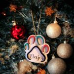 Pet Paw Christmas Tree Decoration